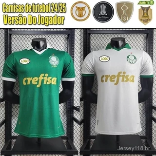 Camisas De Futebol 24/25 Palmeiras Número Home/Out Versão Custom Jersey 2024 2025 Jogador WQMS