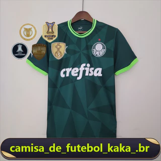 Camisa de futebol 23/24 PS Home Verde Manga Curta Camiseta Masculina de Alta Qualidade