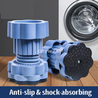 4 Pçs Anti Vibração Máquina De Lavar Pés Almofadas Antiderrapante Absorção De Choque Aumentando Almofada Esteira Geladei