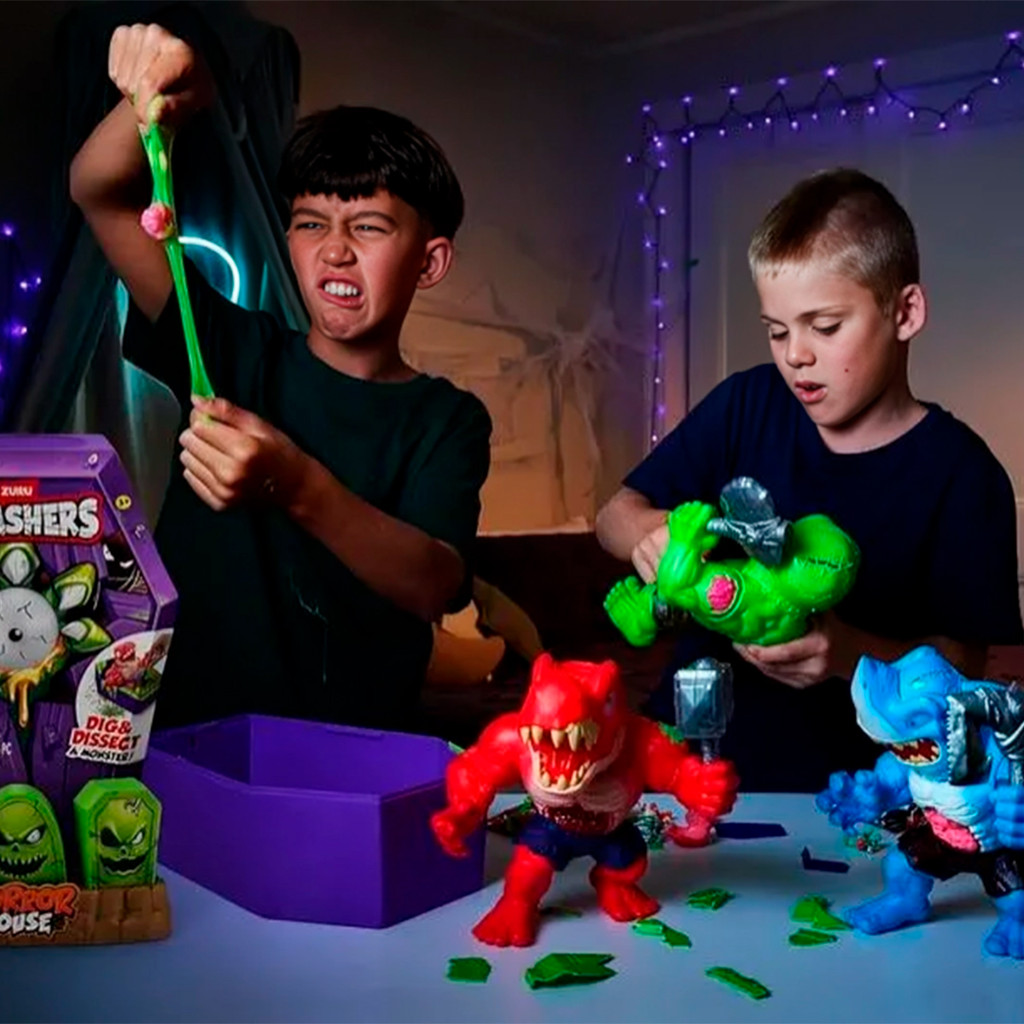 Brinquedo Zuru Smashers Horror House 35+ Surprises Series 1 - Fun