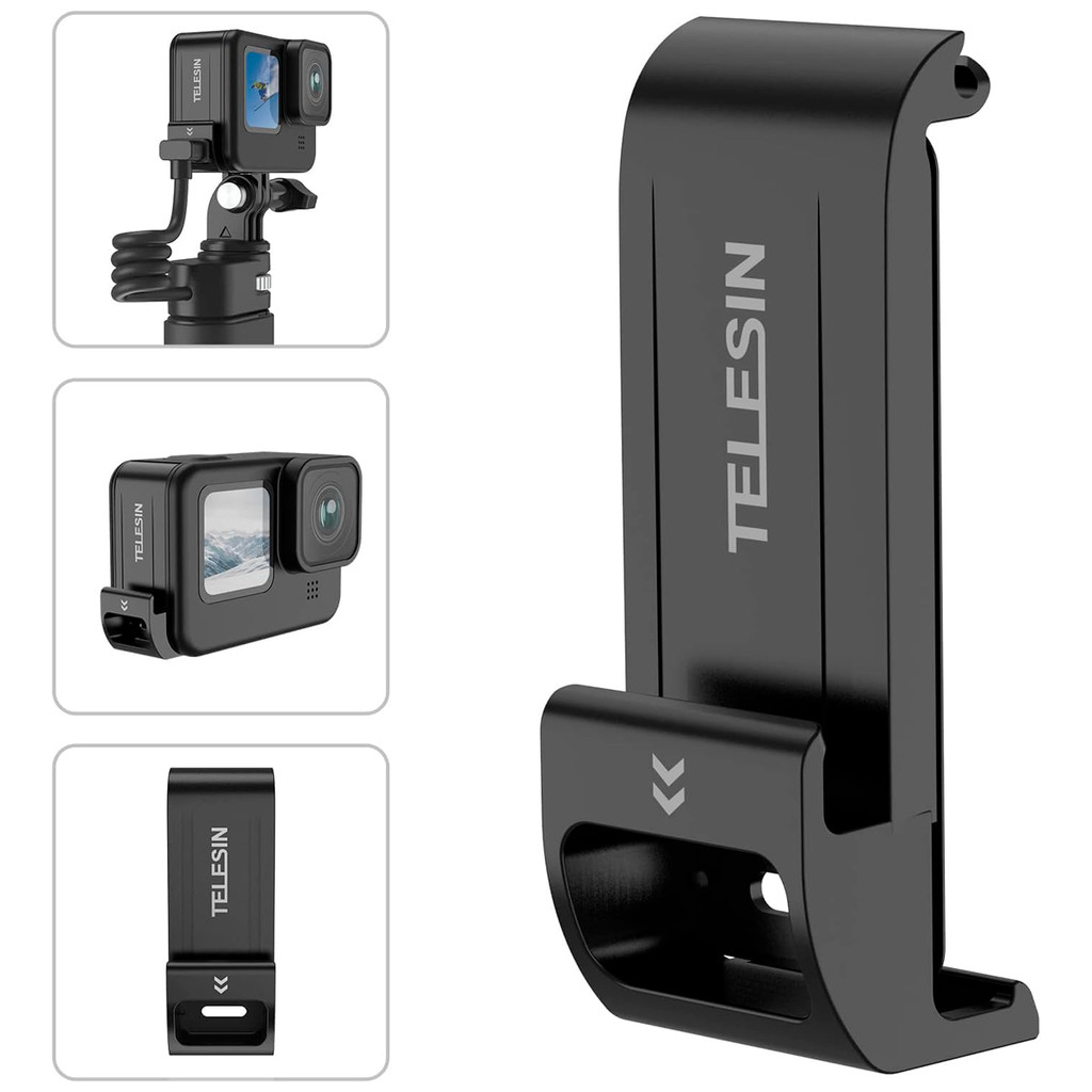 Tampa Lateral Aberta Para Câmera Gopro 9 - 10 - 11 - 12 - 13