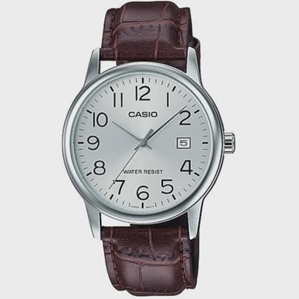 RELÓGIO CASIO FEMININO COURO LTP-V002L-7B2UDF