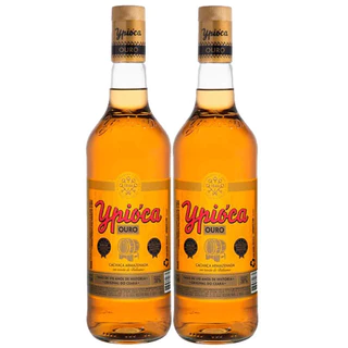 Cachaça Conta Gota Ouro 965ml 2 Unidades Ypióca