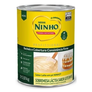 Recheio e cobertura sabor Ninho Consistente Firme 2,61kg - Nestle
