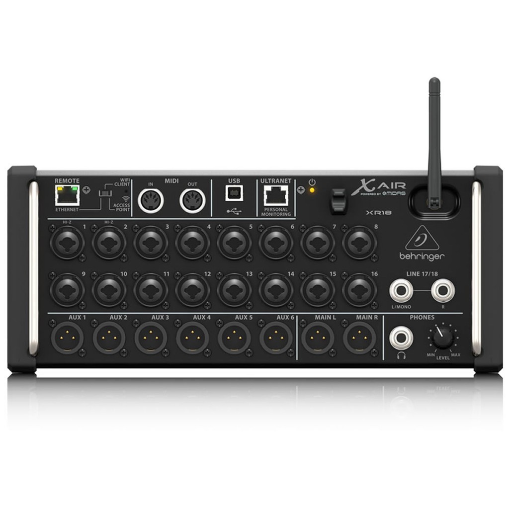 MESA DIGITAL BEHRINGER XR18 DE RACK 18 CANAIS | Shopee Brasil