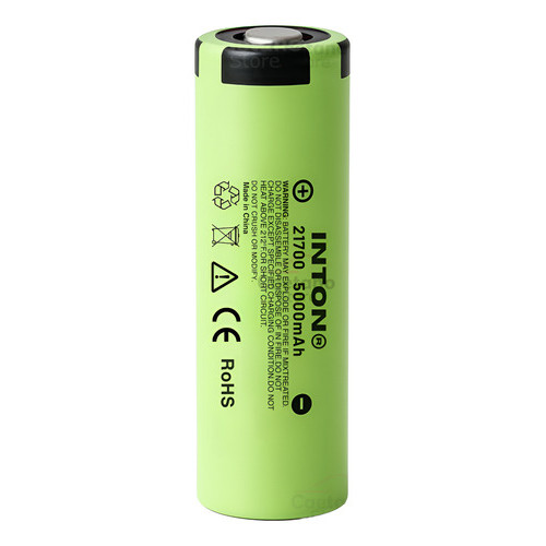 Bateria Recarregável 21700 5000mah 3.7v Lanterna Tática