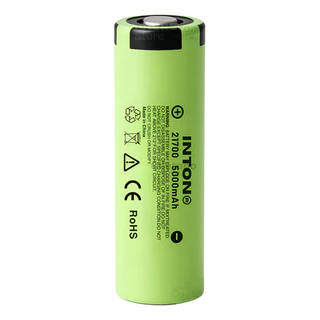 Bateria Recarregável 21700 5000mah 3.7v Lanterna Tática