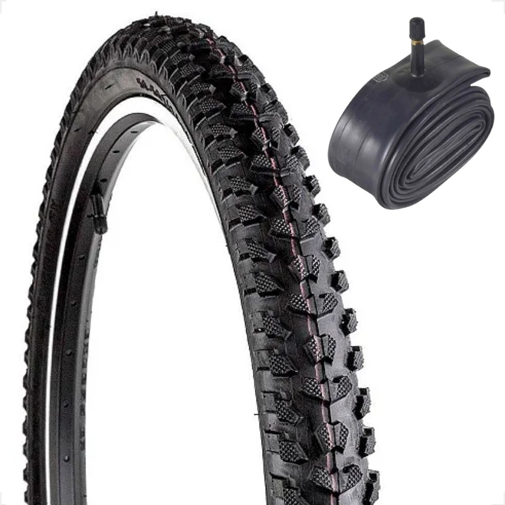 Pneu bicicleta Levorin Excess aro 20 x 1.75 Cravudo Infantil mtb banda ...