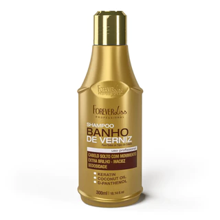 Forever Liss Shampoo Banho de Verniz – 300ml ou 500ml para Todos os Cabelos em Oferta na Shopee