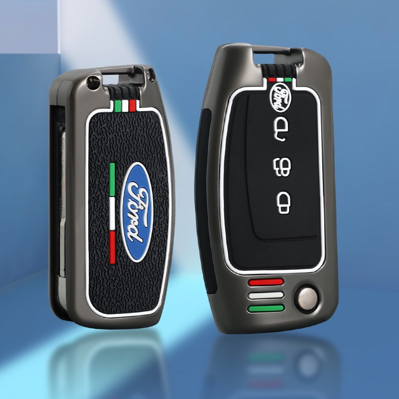 Custodia per chiave auto in lega di zinco per Ford Focus mk2