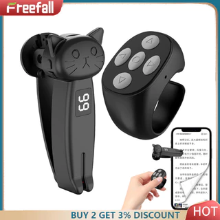 Controle Remoto FreeFall Página Sem Fio Turner Vídeo Clicker De Anel Para Leitores Portáteis Smartphones Tablets