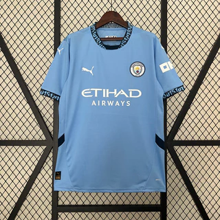 24/25 Camisa De Futebol Manchester City Home Melhor Qualidade