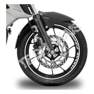 Adesivos Refletivo De Roda, Friso 7mm Moto Yamaha Fz25 Fazer