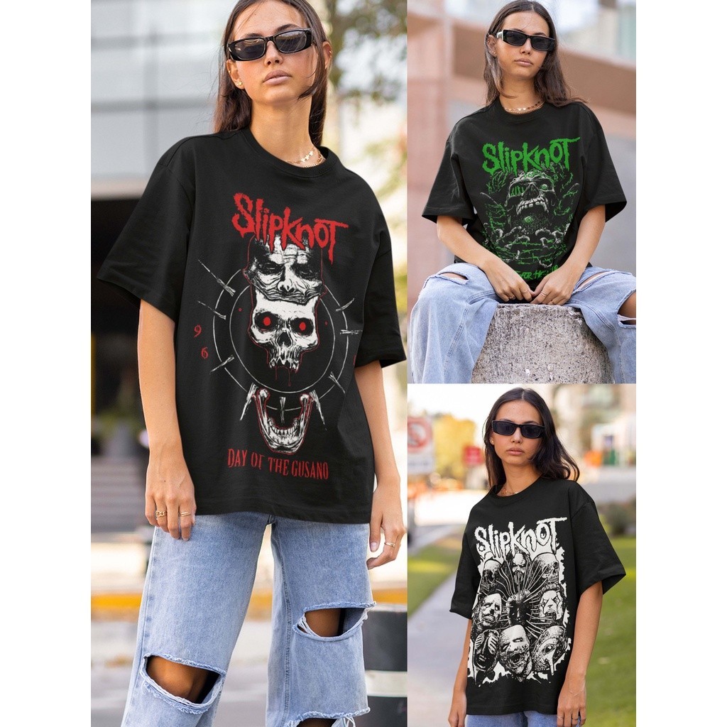 Slipknot Camisetas Rock Metal Banda Heavy metal | Shopee Brasil