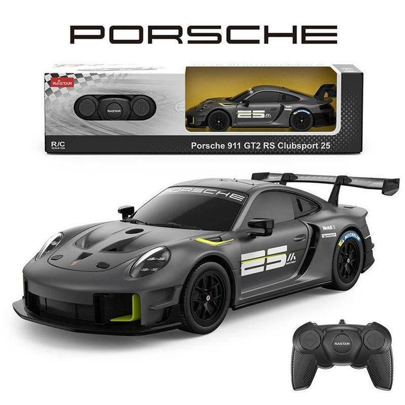 Carro De Corrida RC RASTAR Starlight Porsche 911 Controle Remoto ...