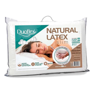 Travesseiro Natural Látex Slim - Duoflex