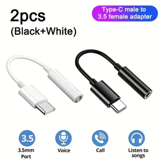 Usb Tipo C a 3.5mm Fêmea Fone de Ouvir Jack Adaptador Áudio Dongle Aux Huawei