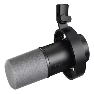 Microfone Com Fio Dinâmico Fifine Xlr Gravação Podcast K688