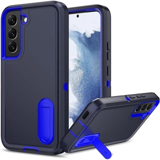 Para Samsung Galaxy S24 Ultra S23 FE S22 Plus A15 A14 A13 A04S A54 A53 4G-5G Capa De Suporte Serviço Pesado Protetor Anti-Impacto Absorvedor De Poeira Antideslizante À Prova De Queda Telefone