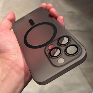 IPhone 15 14 13 12 11 Pro Max Plus Proteção Da Lente Magnética De Sucção Ultra-Fina Estilo Fosco Cobertura Protetora À Prova De Suor .