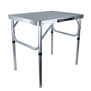 Mesa Dobrável Alumínio Compacta 60x45 Cm Vira Maleta C/ Alça