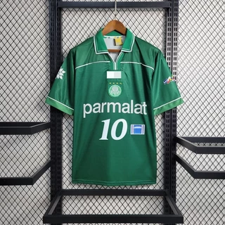 Camisa Retro 1999-Temporada Palmeiras Camisa POLO Verde Casa FPCH
