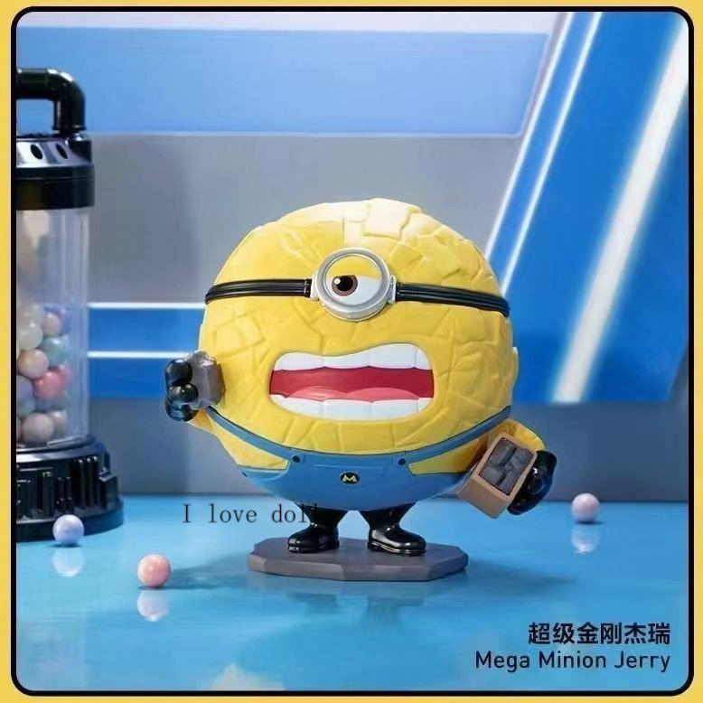 Minions Universais Meu Malvado Favorito Série 4 POPMART [Genuíno] Boneca  Figuras Fofas | Shopee Brasil