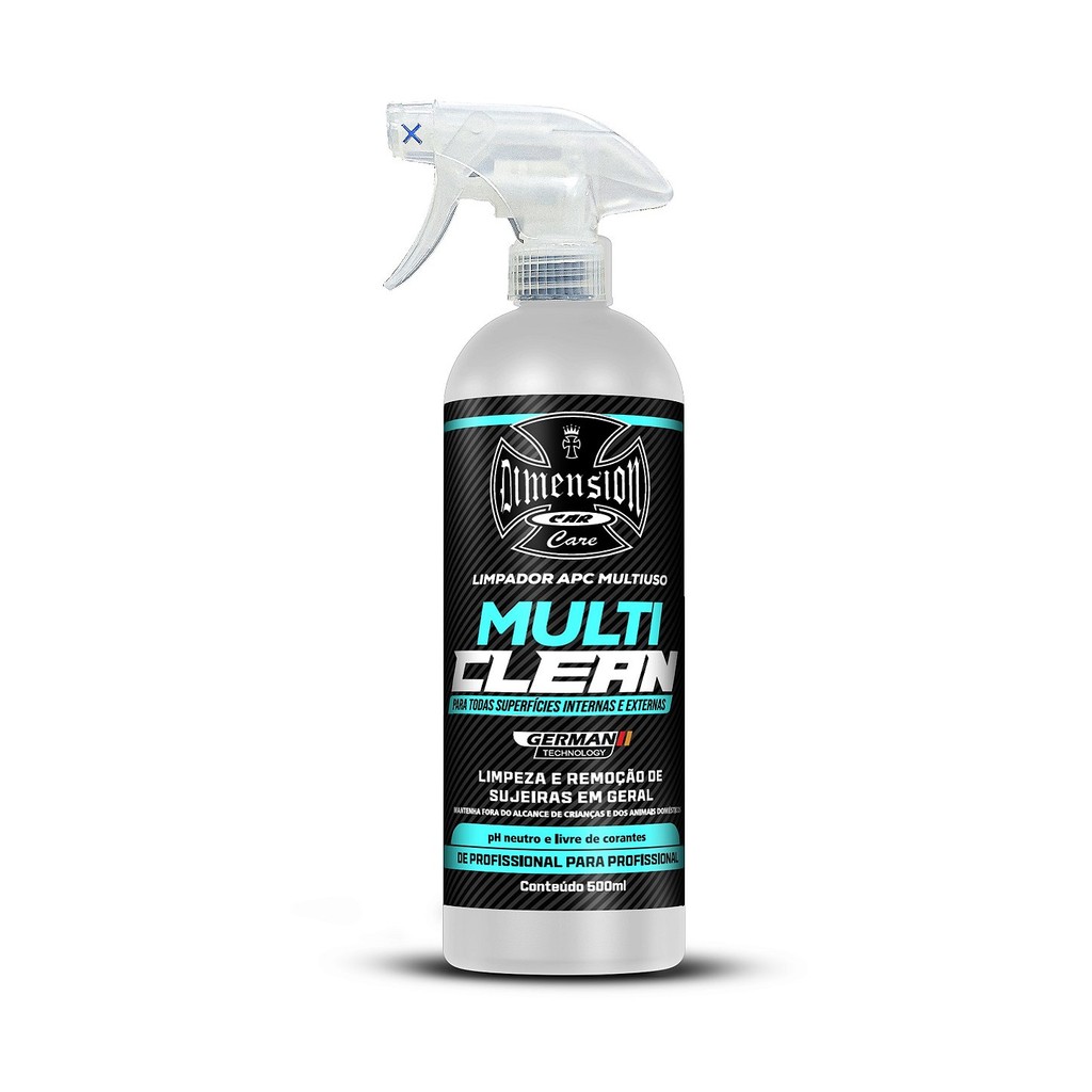MULTI CLEAN LIMPADOR APC MULTIUSO 500ML DIMENSION | Shopee Brasil