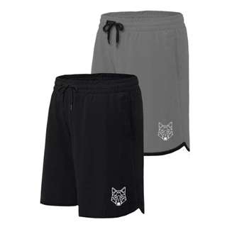Kit 2 Bermudas Masculinas Dry Academia Lobo Alpha Co