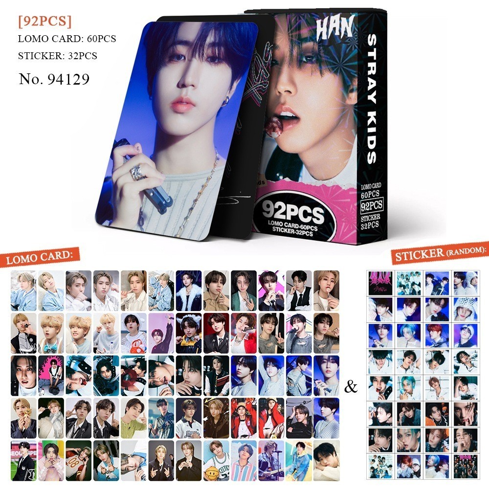 92-96pcs STRAY KIDS JJAM ATE Lomo Cards Lose My Breath skz Toy