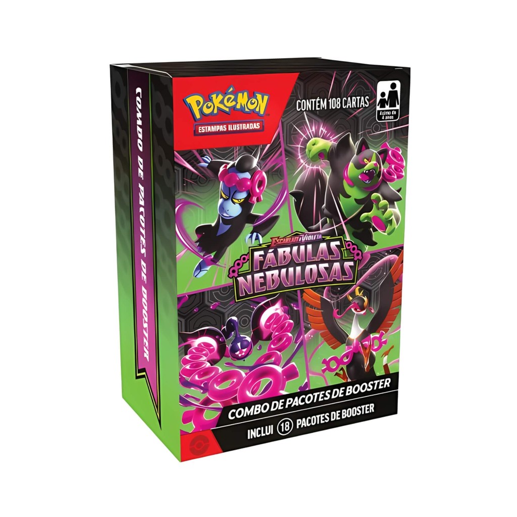 Pokemon EV6.5 Combo de Booster Fabulas Nebulosas Copag - 34904