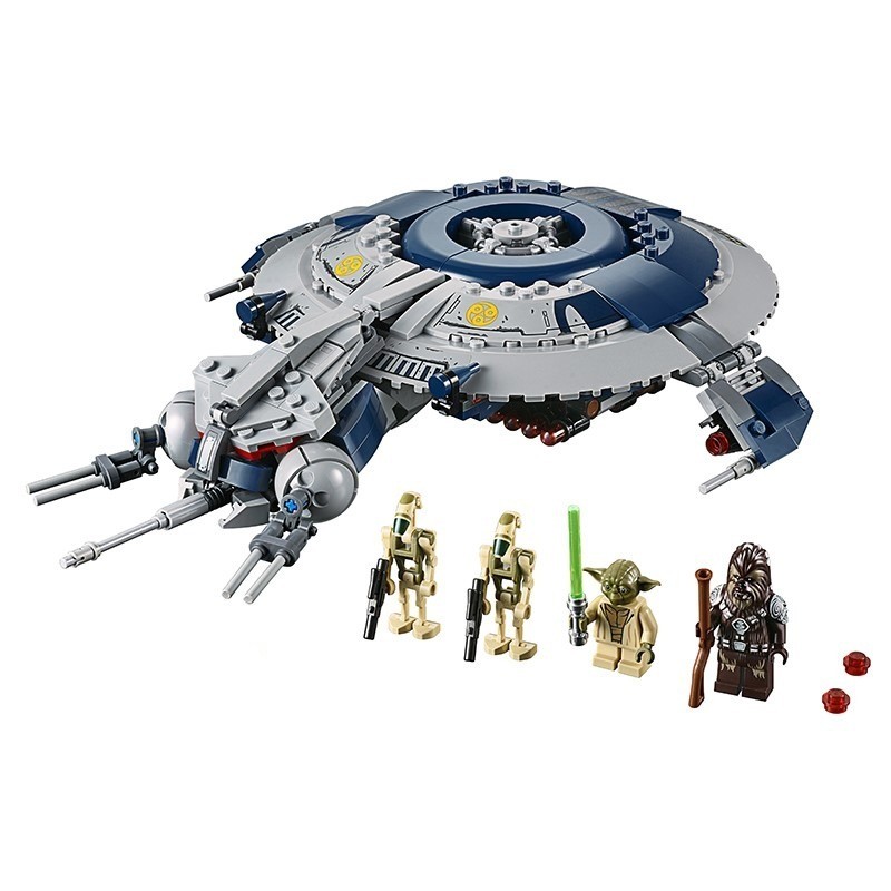 Hd edição padrão compatível Lego Star Wars série robô Gunship menino montado blocos de construção brinquedos das crianças dos desenhos animados