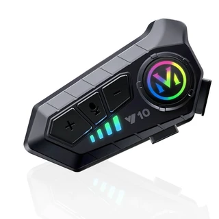 Fone de Ouvido de Capacete Moto Bluetrooth Controle De Voz MING