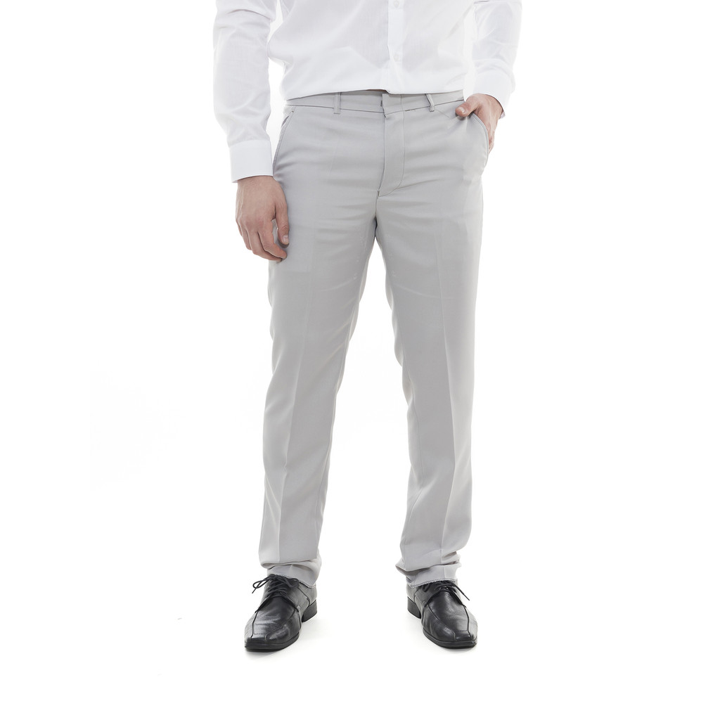 Calça Social Premium Cinza Claro