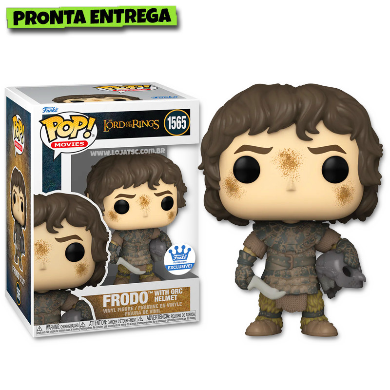 Funko Pop! The Lord of The Rings - Frodo with Orc Helmet 1565 | Shopee ...