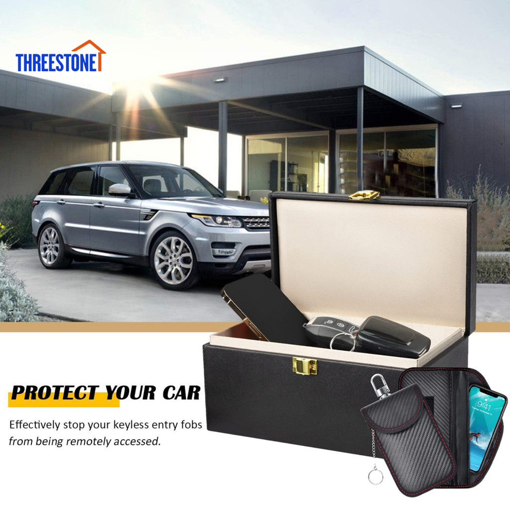Stylish Faraday Box Rfid Signal Blocking Secure Your Car Keys with