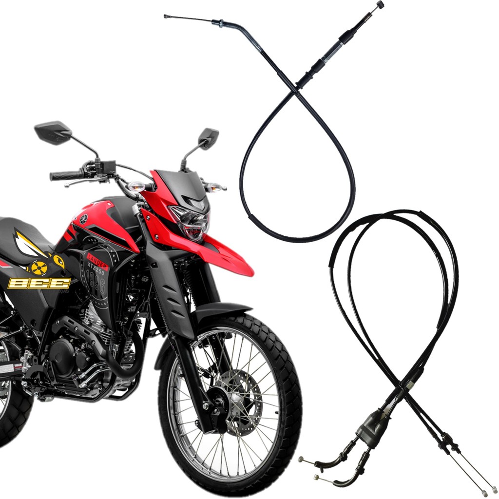 KIT CABO DE ACELERADOR + EMBREAGEM YAMAHA XTZ LANDER 250 ABS 2018 2019 ...