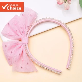 Buraco De Cabelo Pérola Branca Estilo Coréia Com Arco Elegante Para Crianças em Oferta na Shopee