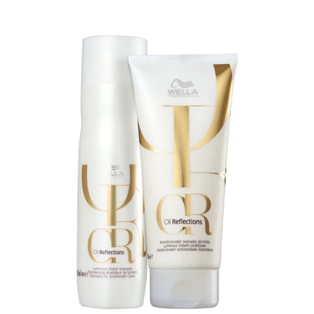 Wella Oil Reflections Kit Shampoo (250ml) e Condicionador (200ml ...
