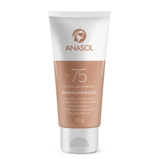 Base Hidratante Multifunção Adapta Tom De Peles Claras E Médias Fps 75 Anasol 60 G