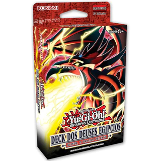 Yugioh Deck Estrutural Deus Egípcio Slifer Egyptian God Baralho Yugioh!
