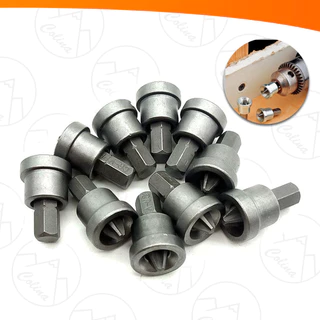 Jogo de Ponteiras De Aço Kit De Bits Parafusadeira Dry Wall 10 Peças Phillips Com Limitador