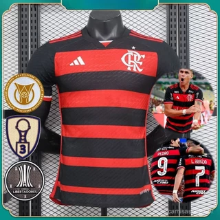 2024-25 Camisa De Futebol Do Flamengo I Versão Do Jogador Camisa De Futebol