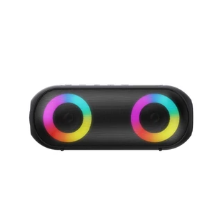 Caixa de Som Portátil Bluetooh 5.0 Dapon R21 RGB 8W*2 Resistente à Água