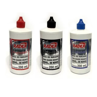 Tinta Para Marcador De Quadro Branco 200ML - Radex
