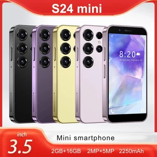 S24mini Smartphone Android Mini Celular Google Play Store 2 + 5MP 3,5 Polegadas 2250mAh