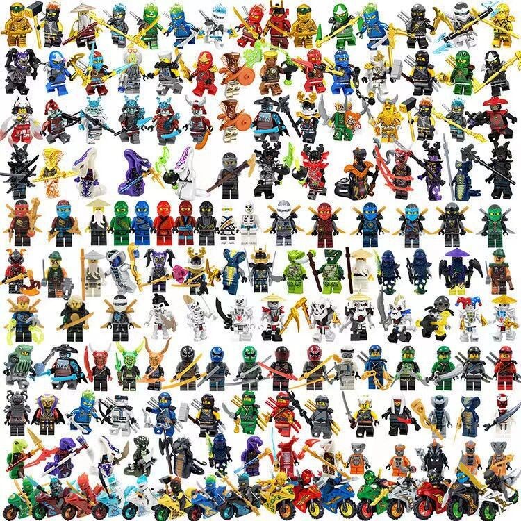 50pcs Minifigure Series Brinquedos De Construção De Personagens Colecionáveis Com Acessórios De Brinquedo