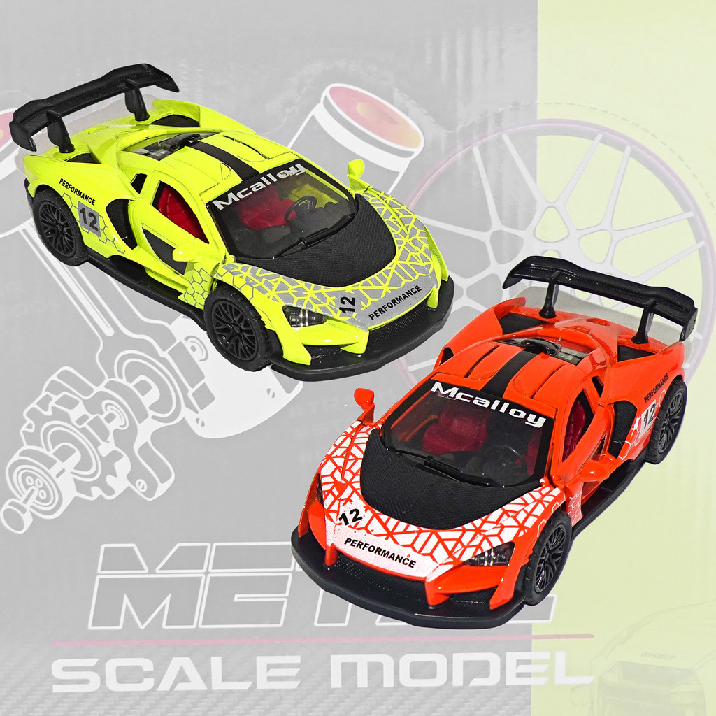 CARRINHO DE FERRO MINIATURA FRICÇÃO - MACLAREN