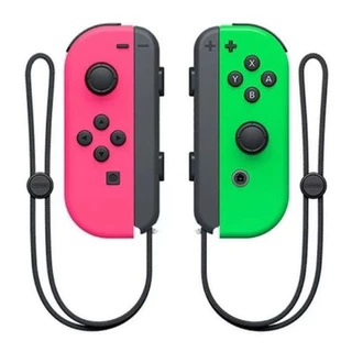 Kit Controle Verde E Rosa Compatível Nitendo Switch + Brinde PRODUTO COM EXCELENTE QUALIDADE - NO BRASIL - ENVIO E ENTREGA RÁPIDA