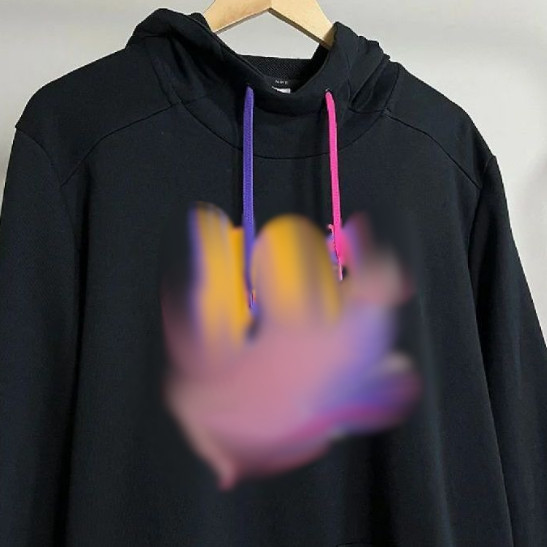 Moletom Desportivo Cordão Roxo e Rosa Lançamento Casaco Para o Frio Com Cordões Coloridos Streetwear
